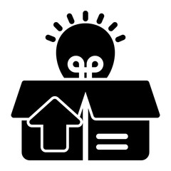 Innovation Improvement Design Icon from Business Opportunity Collection (Solid Style)