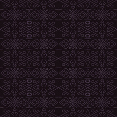 Dark vintage seamless pattern
