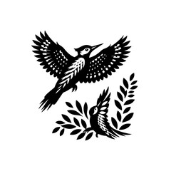 Fototapeta premium vector illustration of an eagle