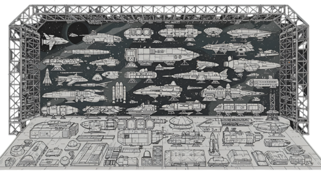 Abstract Illustration Of Grey Geometric Pattern Background Design