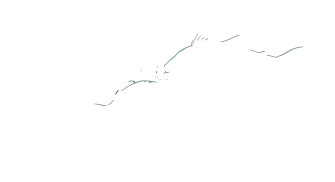 Abstract Illustration Of Hand With Light Lines On A Dark Background