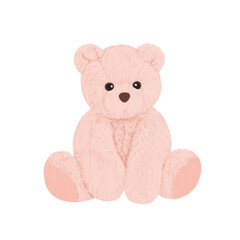 pink teddy bear