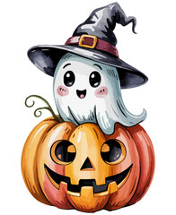 Cute Halloween Ghost Png