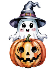 Cute Halloween Ghost Png