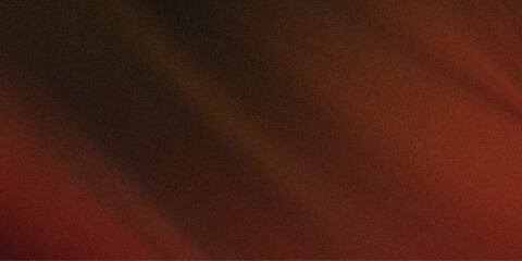 Abstract textured background with gradient of dark brown and red colors with grainy noise effect