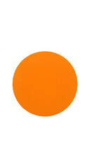Abstract Orange Circle Illustration Isolated On Black Background