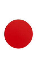 Abstract Red Circle On Black Isolated Background Illustration