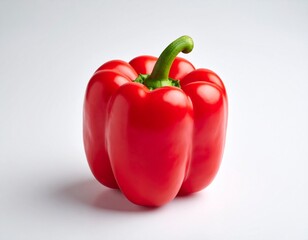 Close-up of finely ground paprika, showcasing its beautiful texture ideal for themes of seasoning, cooking, and gourmet ingredients. Paprika in white background, washing and cutting paprika 