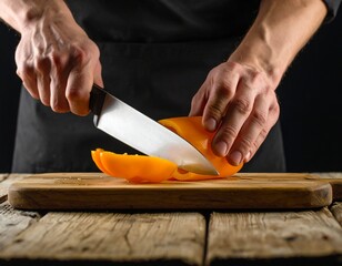 Close-up of finely ground paprika, showcasing its beautiful texture ideal for themes of seasoning, cooking, and gourmet ingredients. Paprika in white background, washing and cutting paprika 