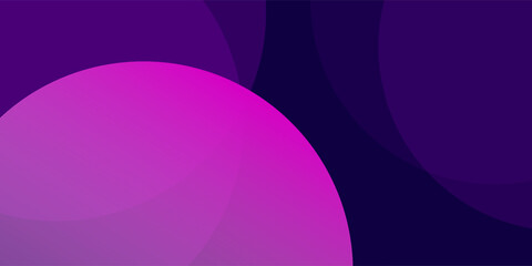 Minimal geometric background. Purple elements with fluid gradient. Cool background design for posters. Eps10 vector