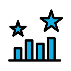 Business Leadership Leverage Icon from Business Opportunity Collection (Solid Color Lineal Style)