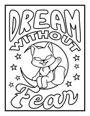 Inspirational Quotes Coloring Page, Simple Large Print Motivational Quotes, Hand Drawing, Holiday Coloring Fun, hand-drawn, Bold Easy Coloring, Stress Relief, Self Love, Positive Affirmation,