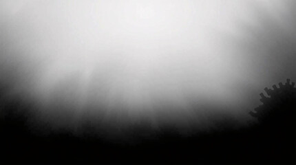 Smooth monochrome gradient transitioning from black to white in an abstract design.