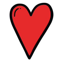 Love Heart icon set. for mobile concept and web design. vector illustration