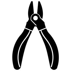 Cutting Pliers Flat Design Sharp-Edged Hand Tools for Wire and Metal Cutting