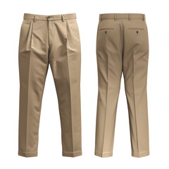 Pants with detailed fabric texture and clean lines. Perfect for fashion brands, apparel displays, and clothing marketing.