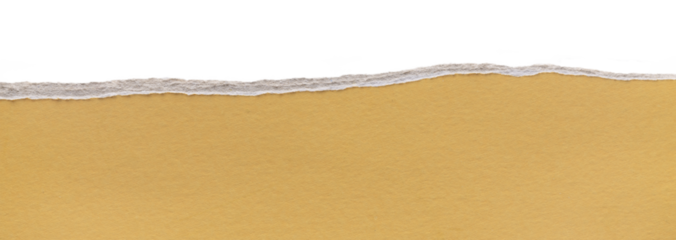 yellow torn blank pages with uneven texture edges. set of ripped yellow paper sheets png isolated on transparent background. document or newspaper mockup.