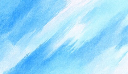 Light blue and white abstract background with diagonal brush strokes