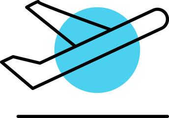 Aircraft icon vector set. Plane illustration sign collection. Airplane symbol. Air plane, plane, travel. Vector illustration.