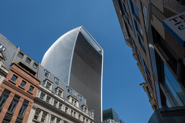 The Fenchurch Building (The Walkie-Talkie) in London