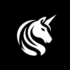 Elegant Unicorn Design for Identity