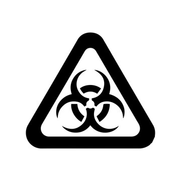 recommend clip art:  warning triangle sign, biohazard warning icon.