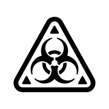 recommend clip art:  warning triangle sign, biohazard warning icon.
