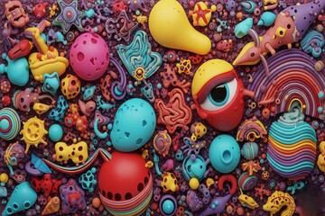 Fototapeta premium colorful easter eggs