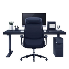 Modern Home Office Workspace Setup
