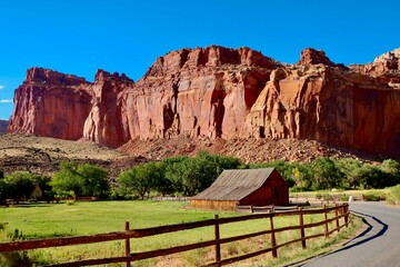 Iconic view in Capitol Reef National Park © Andrea Earthscapes