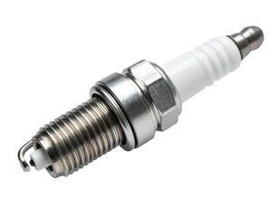 Tilted Car Engine Spark Plug with Shadow Effect – PNG Format.