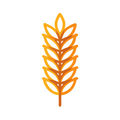 vector wheat icon