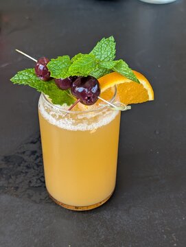 Pog juice mocktail