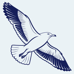 Naklejka premium white dove flying