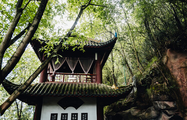 Shuanggui Shan National Park near Fengdu, China
