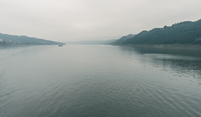 River Yangtze, Changjiang, longest river in Asia in China