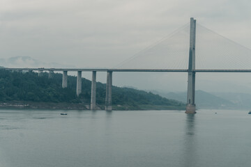 River Yangtze, Changjiang, longest river in Asia in China