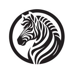 zebra logo vector