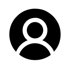 user circle personal avatar icon design