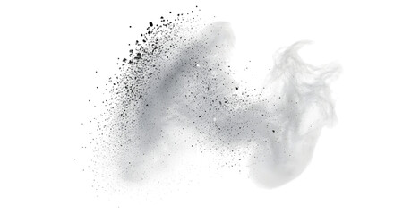 Dust Particle Cloud in Motion