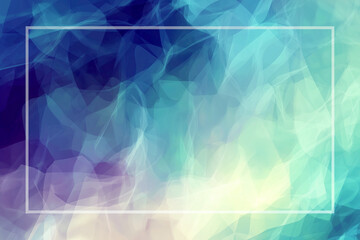 Obraz premium Zen Inspired Abstract Background with Indigo and Aqua Hues Reflecting Summer Breeze 