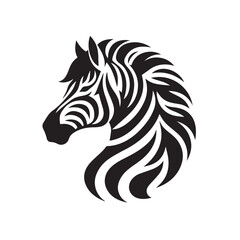 zebra logo vector