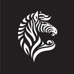 zebra logo vector