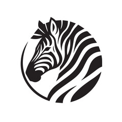 zebra logo vector