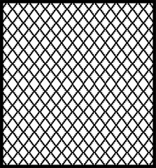 Fototapeta premium seamless geometric pattern black and white square background, vector, illustration