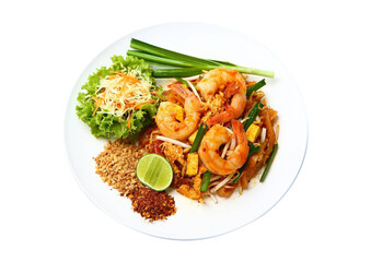Pad Thai (Thailand). Fried rice noodles, a popular Thai dish