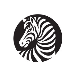 zebra logo vector