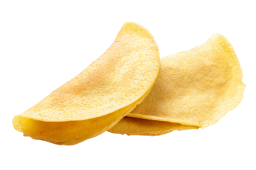 a couple of pieces of food that are on a table