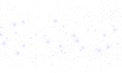 PNG Abstract Bokeh with Sparkle Stars Transparent Background