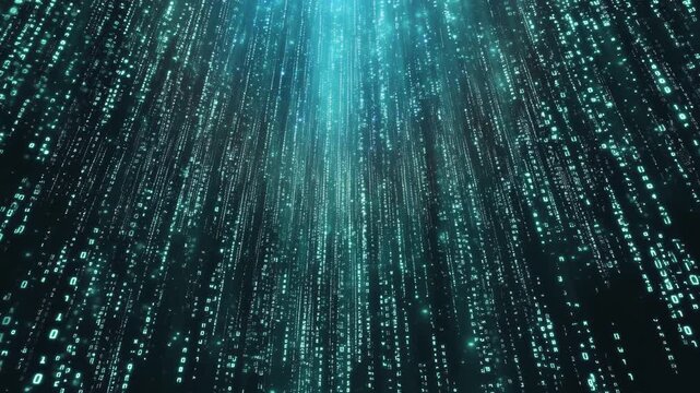 Fiber optics background with lots light spots